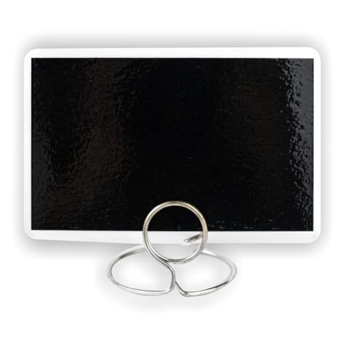 50 Stück Kunststoffbeschichtet Preisschilder 80x110 mm - Schilder zum Beschriften Abwischbare für Buffet Wiederverwendbare Tischschilder - Ideal für Bäckerei, Gastronomie & Einzelhandel von Studiocen