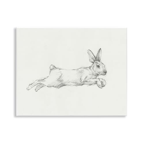 Stupell Industries Ethan Harper Skizze Springender Hase Stupell Industries Ethan Harper Skizze Springender Hase von Stupell Industries