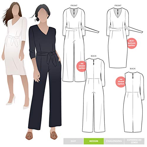 Style Arc Schnittmuster – Brice Strick-Overall (Größen 18–30) von Style Arc