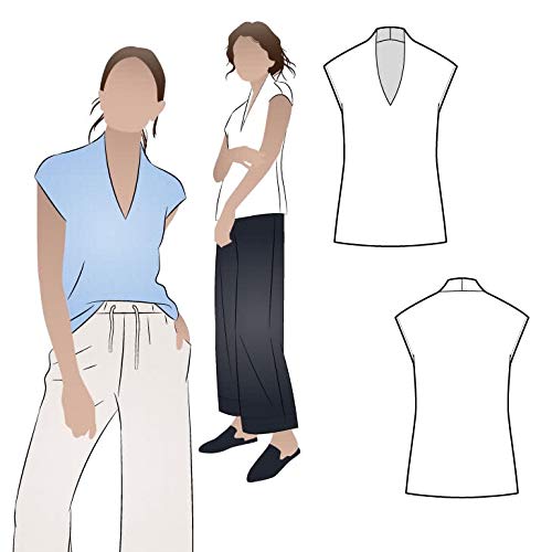 Style Arc Schnittmuster – Como Strick-Top (Größen 18–30) von Style Arc