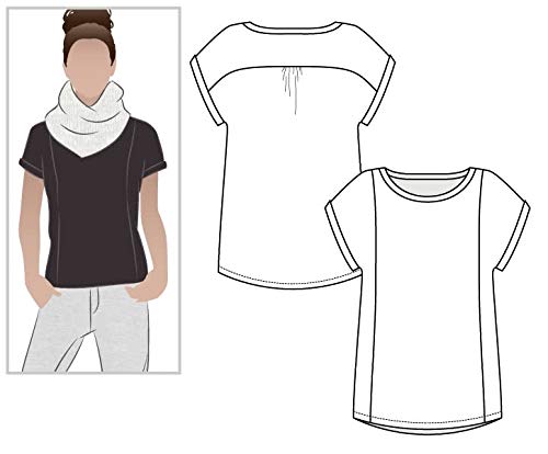 Style Arc Schnittmuster – Courtney Top (Größe 38-50) von Style Arc