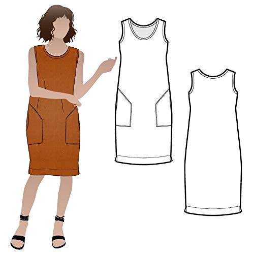 Style Arc Schnittmuster – Iris gewebtes Kleid (Größe 18–30) – weitere Größen erhältlich von Style Arc