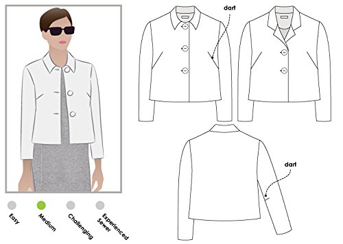 Style Arc Sewing Pattern - Harriet Jacket (Sizes 04-16) - Click for Other by Style Arc von Style Arc