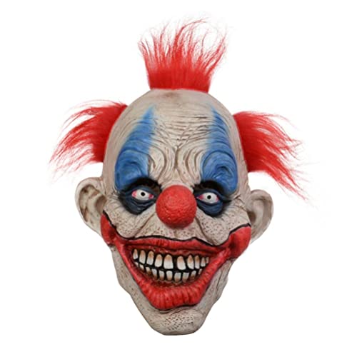Stylebest Halloween Gruseliges Clowngesicht Cover, Böses Horror Gesicht, Latex Gesichts Cover, für Halloween Party Cosplay Kostüm Dress Up Requisinen Bar Dekore Stylebest Halloween Gruseliges Clowngesicht Cover, Böses Horror Gesicht, Latex Gesichts Cover, für Halloween Party Cosplay Kostüm Dress Up Requisinen Bar Dekore von Stylebest