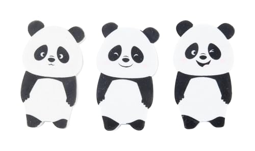 3 Radiergummis/Radierer / "Panda" 3 Radiergummis/Radierer / "Panda" von Styleex