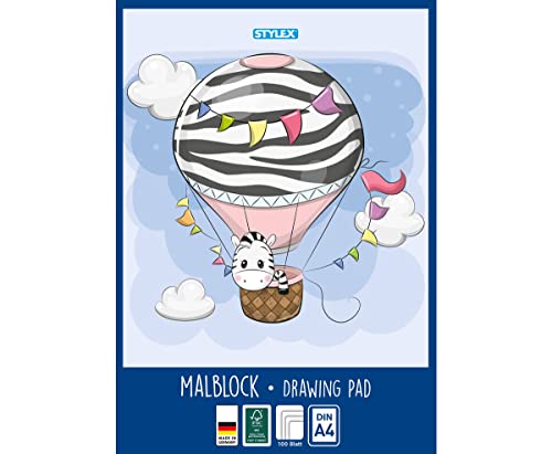 Malblock XL / 100 Blatt / DIN A4 / Zeichenblock / "Einhorn" Malblock XL / 100 Blatt / DIN A4 / Zeichenblock / "Einhorn" von Styleex