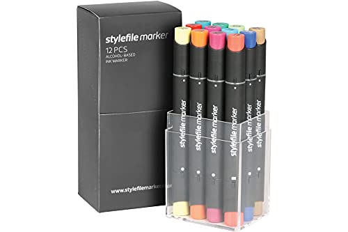 Stylefile Marker 12er Set Main B Colours von Stylefile