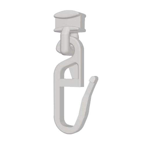 Gleiter mit beweglichen Faltenhaken für 4mm Laufbreite - Gardinengleiter für Vorhangsschienen - 100 Stück - Qualität Made in Germany Gleiter mit beweglichen Faltenhaken für 4mm Laufbreite - Gardinengleiter für Vorhangsschienen - 100 Stück - Qualität Made in Germany von Stylelex