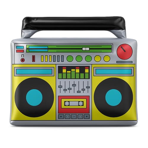 Stylex Party 6 Stück Aufblasbare Fake Boom Box Stereo Retro 90er Jahre Verkleidung Party Festival Photo Booth Zubehör Requisiten Stylex Party 6 Stück Aufblasbare Fake Boom Box Stereo Retro 90er Jahre Verkleidung Party Festival Photo Booth Zubehör Requisiten von Stylex Party