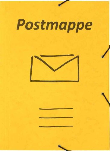 10 Postmappen DIN A4 von Stylex