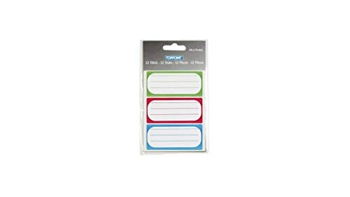 Buch-Etiketten, 12 Stück, 34 x 74 mm Buch-Etiketten, 12 Stück, 34 x 74 mm von Stylex