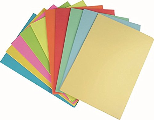 STYLEX Farbiges Papier, 1.000 Blatt blanko, A4 (1.000 Blatt, sortiert | blanko) von Stylex