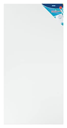 Stylex 28636 - Keilrahmen 50 x 100 cm, mit Leinwand aus 100 % Baumwollgewebe bespannt, grundiert, rückseitig geheftet, für Öl-, Acryl- und Temperafarben, Gouache - Malerei Stylex 28636 - Keilrahmen 50 x 100 cm, mit Leinwand aus 100 % Baumwollgewebe bespannt, grundiert, rückseitig geheftet, für Öl-, Acryl- und Temperafarben, Gouache - Malerei von Stylex