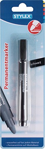 Stylex 32810 Permanentmarker, schwarz von Stylex