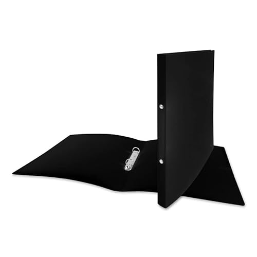 Stylex 41061 Ringbuch, Material Polypropylen, Farbe Schwarz, DIN A4, 17 mm Ringdurchmesser Stylex 41061 Ringbuch, Material Polypropylen, Farbe Schwarz, DIN A4, 17 mm Ringdurchmesser von Stylex
