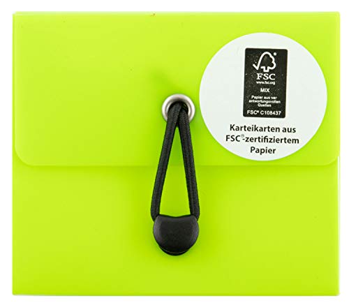 Stylex 49101 - Karteikartenbox DIN A8, mit 5 Fächern inklusive 100 linierte FSC Karteikarten, in 6 verschiedenen Farben, zum Wiederholen und Üben von neuen und alten Vokabeln, sortierter Artikel Stylex 49101 - Karteikartenbox DIN A8, mit 5 Fächern inklusive 100 linierte FSC Karteikarten, in 6 verschiedenen Farben, zum Wiederholen und Üben von neuen und alten Vokabeln, sortierter Artikel von Stylex