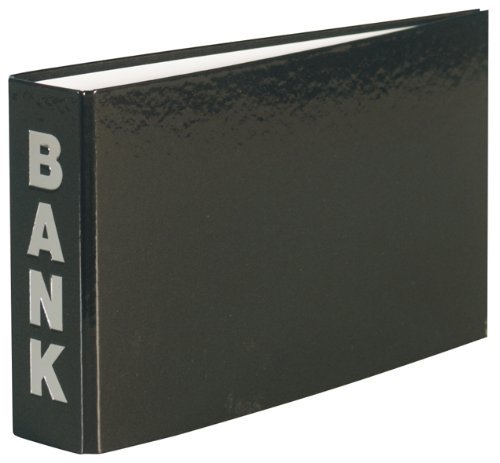 Stylex Bankordner 140x250mm Ordner für Kontoauszüge | 3er Sparpack Schwarz von Stylex