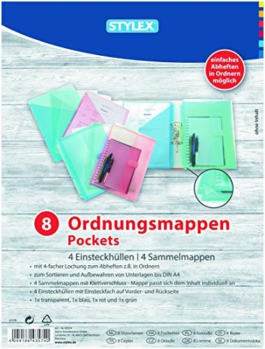 Stylex Ordnungsmappen Set, 8-teilig Stylex Ordnungsmappen Set, 8-teilig von Stylex