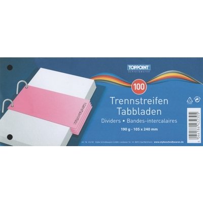 Stylex Trennstreifen 100er Packung, 10,5 x 24 cm, 190 g/m², gelb, A5, 3 Löcher Stylex Trennstreifen 100er Packung, 10,5 x 24 cm, 190 g/m², gelb, A5, 3 Löcher von Stylex