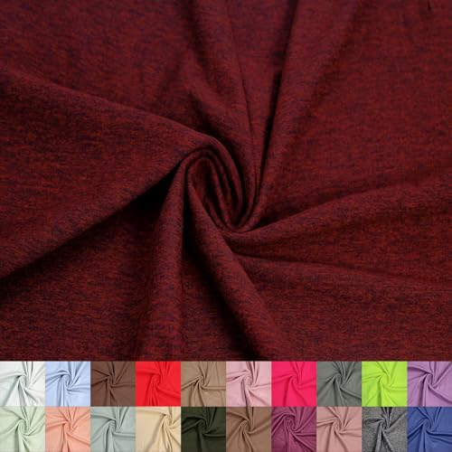 149,9 cm breiter Polyester-Spandex-Stoff, doppelseitig, gebürsteter Stoff, 180 g/m², leicht, dehnbar und atmungsaktiv, Bekleidung, Activewear, Accessoires, Schals und Bastelarbeiten 149,9 cm breiter Polyester-Spandex-Stoff, doppelseitig, gebürsteter Stoff, 180 g/m², leicht, dehnbar und atmungsaktiv, Bekleidung, Activewear, Accessoires, Schals und Bastelarbeiten von Stylish FABRIC