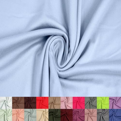 149,9 cm breiter Polyester-Spandex-Stoff, doppelseitig, gebürsteter Stoff, 180 g/m², leicht, dehnbar und atmungsaktiv, Bekleidung, Activewear, Accessoires, Schals und Bastelarbeiten 149,9 cm breiter Polyester-Spandex-Stoff, doppelseitig, gebürsteter Stoff, 180 g/m², leicht, dehnbar und atmungsaktiv, Bekleidung, Activewear, Accessoires, Schals und Bastelarbeiten von Stylish FABRIC