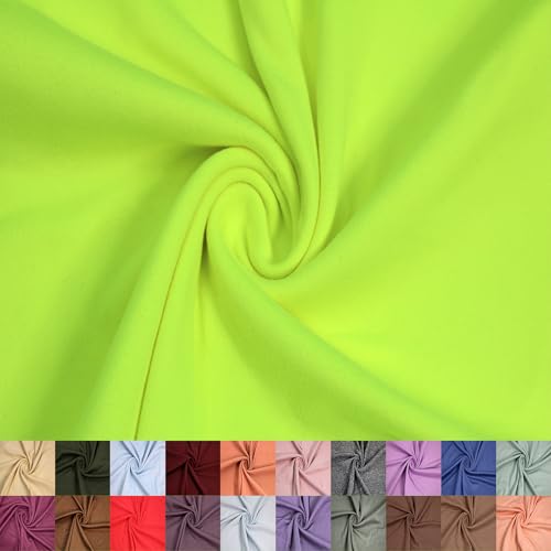 149,9 cm breiter Polyester-Spandex-Stoff, doppelseitig, gebürsteter Stoff, 180 g/m², leicht, dehnbar und atmungsaktiv, Bekleidung, Activewear, Accessoires, Schals und Bastelarbeiten 149,9 cm breiter Polyester-Spandex-Stoff, doppelseitig, gebürsteter Stoff, 180 g/m², leicht, dehnbar und atmungsaktiv, Bekleidung, Activewear, Accessoires, Schals und Bastelarbeiten von Stylish FABRIC