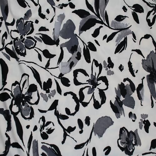 152,4 cm breiter, bedruckter 4-Wege-Stretch-Venezia-Polyester-Spandex-Stoff für Bekleidung, Stirnbänder, Dekorationen, Aktivbekleidung, Umstandsmode, Schule und Bastelarbeiten 152,4 cm breiter, bedruckter 4-Wege-Stretch-Venezia-Polyester-Spandex-Stoff für Bekleidung, Stirnbänder, Dekorationen, Aktivbekleidung, Umstandsmode, Schule und Bastelarbeiten von Stylish FABRIC