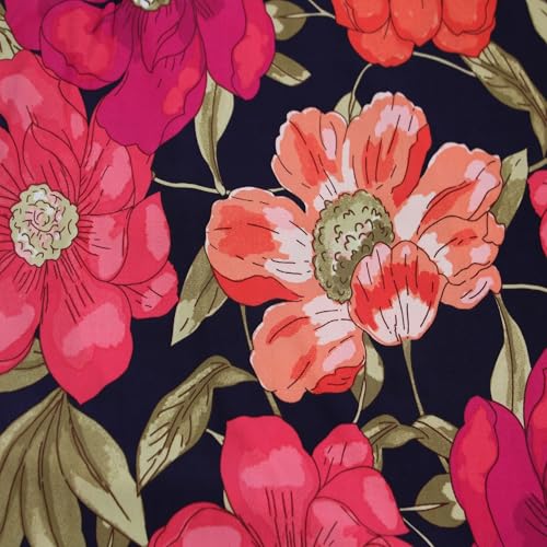152,4 cm breiter, bedruckter 4-Wege-Stretch-Venezia-Polyester-Spandex-Stoff für Bekleidung, Stirnbänder, Dekorationen, Aktivbekleidung, Umstandsmode, Schule und Bastelarbeiten von Stylish FABRIC