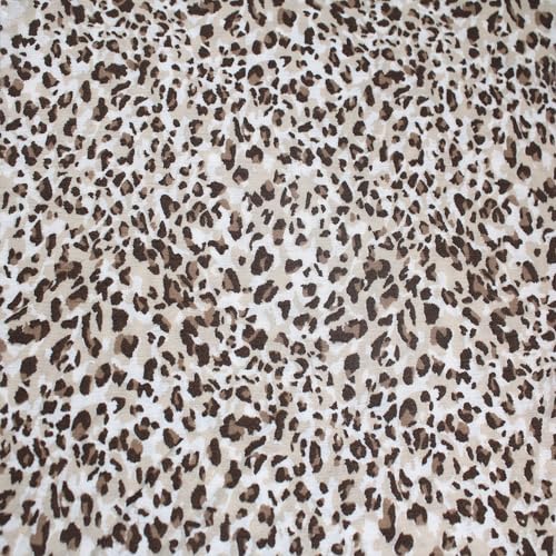 Stylish FABRIC 124,5 cm breit, bedruckter Krepon-Stoff aus 100 % Viskose, nicht gedehnt, 125 g/m², leichtes, weiches und atmungsaktives Material für Kleider, Schals und Nähprojekte, Taupe Mokka #1842 Stylish FABRIC 124,5 cm breit, bedruckter Krepon-Stoff aus 100 % Viskose, nicht gedehnt, 125 g/m², leichtes, weiches und atmungsaktives Material für Kleider, Schals und Nähprojekte, Taupe Mokka #1842 von Stylish FABRIC