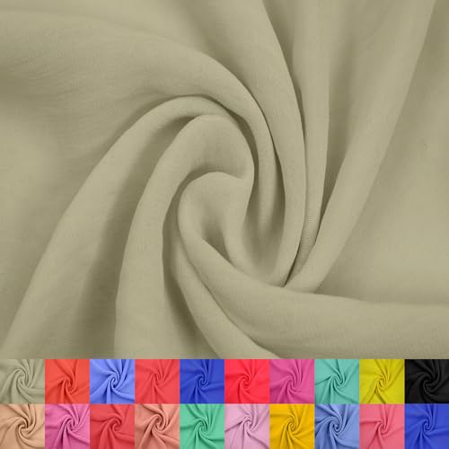 Stylish FABRIC 147,3 cm breit, Hi Multi Chiffon, gewaschener Hof (85 g/m²), nicht gedehnter Stoff, knitterfrei, atmungsaktiv, ideal für Bekleidung, Vorhänge, Heimdekoration und Heimwerken, Banane, 2,7 von Stylish FABRIC