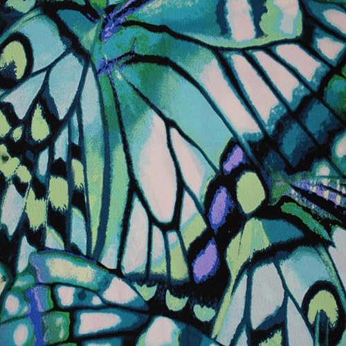 Stylish FABRIC 147,3 cm breit, bedruckt, 100% Polyester, marokkanischer Stoff, Meterware, kein Stretch, ideal für Bekleidung, Röcke, Kleider, Stirnbänder, Accessoires, Heimdekoration und DIY-Projekte Stylish FABRIC 147,3 cm breit, bedruckt, 100% Polyester, marokkanischer Stoff, Meterware, kein Stretch, ideal für Bekleidung, Röcke, Kleider, Stirnbänder, Accessoires, Heimdekoration und DIY-Projekte von Stylish FABRIC