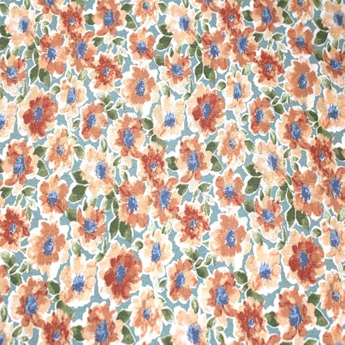 Stylish FABRIC 147,3 cm breit, bedruckt, 100% Polyester, marokkanischer Stoff, Meterware, kein Stretch, ideal für Bekleidung, Röcke, Kleider, Stirnbänder, Accessoires, Heimdekoration und DIY-Projekte Stylish FABRIC 147,3 cm breit, bedruckt, 100% Polyester, marokkanischer Stoff, Meterware, kein Stretch, ideal für Bekleidung, Röcke, Kleider, Stirnbänder, Accessoires, Heimdekoration und DIY-Projekte von Stylish FABRIC