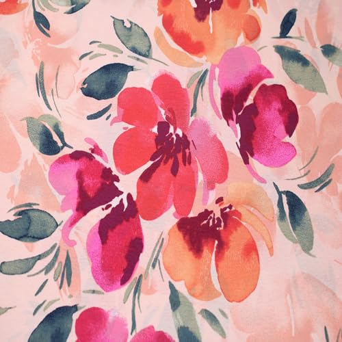 Stylish FABRIC 147,3 cm breit, bedruckt, 100% Polyester, marokkanischer Stoff, Meterware, kein Stretch, ideal für Bekleidung, Röcke, Kleider, Stirnbänder, Accessoires, Heimdekoration und DIY-Projekte Stylish FABRIC 147,3 cm breit, bedruckt, 100% Polyester, marokkanischer Stoff, Meterware, kein Stretch, ideal für Bekleidung, Röcke, Kleider, Stirnbänder, Accessoires, Heimdekoration und DIY-Projekte von Stylish FABRIC