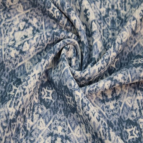 Stylish FABRIC 147,3 cm breit, bedruckt, 100% Polyester, marokkanischer Stoff, Meterware, kein Stretch, ideal für Bekleidung, Röcke, Kleider, Stirnbänder, Accessoires, Heimdekoration und Stylish FABRIC 147,3 cm breit, bedruckt, 100% Polyester, marokkanischer Stoff, Meterware, kein Stretch, ideal für Bekleidung, Röcke, Kleider, Stirnbänder, Accessoires, Heimdekoration und von Stylish FABRIC