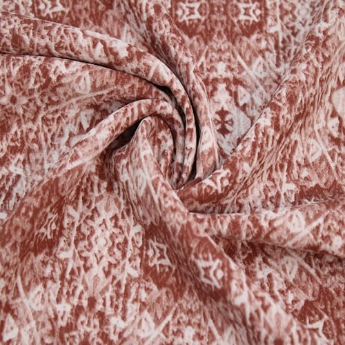 Stylish FABRIC 147,3 cm breit, bedruckt, 100% Polyester, marokkanischer Stoff, Meterware, kein Stretch, ideal für Bekleidung, Röcke, Kleider, Stirnbänder, Accessoires, Heimdekoration und Stylish FABRIC 147,3 cm breit, bedruckt, 100% Polyester, marokkanischer Stoff, Meterware, kein Stretch, ideal für Bekleidung, Röcke, Kleider, Stirnbänder, Accessoires, Heimdekoration und von Stylish FABRIC