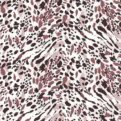 Stylish FABRIC 147,3 cm breit, bedruckter Dobby-Chiffon-Stoff aus 100% Polyester, Meterware, kein Stretch, 120 g/m², leicht, luftig und weich, für Bekleidung, Accessoires und Heimwerker, cremefarben Stylish FABRIC 147,3 cm breit, bedruckter Dobby-Chiffon-Stoff aus 100% Polyester, Meterware, kein Stretch, 120 g/m², leicht, luftig und weich, für Bekleidung, Accessoires und Heimwerker, cremefarben von Stylish FABRIC