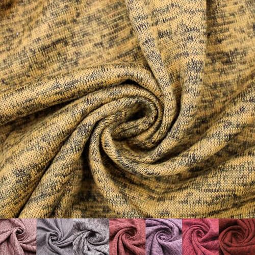 Stylish FABRIC 152,4 cm breiter Polyester-Spandex-Hacci-Melange-Strickstoff, Meterware zum Nähen, Bekleidung, Vorhänge, Stirnbänder, Dekorationen, Schule und DIY-Projekte, Senfhell, 91 cm Stylish FABRIC 152,4 cm breiter Polyester-Spandex-Hacci-Melange-Strickstoff, Meterware zum Nähen, Bekleidung, Vorhänge, Stirnbänder, Dekorationen, Schule und DIY-Projekte, Senfhell, 91 cm von Stylish FABRIC