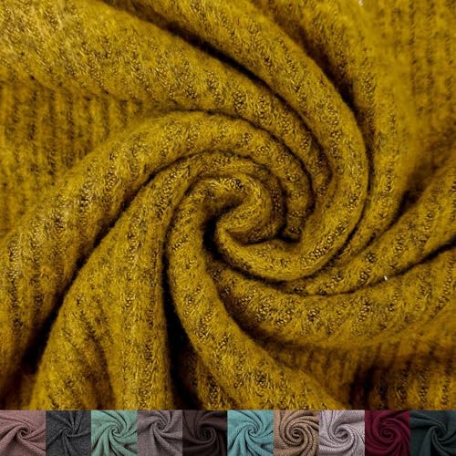 Stylish FABRIC 152,4 cm breiter Rayon-Polyester-Spandex-2 x 2 Hacci-Rippenstoff, gebürsteter Stoff, Meterware zum Nähen, Bekleidung, Vorhänge, Stirnbänder, Dekorationen, Schule und Heimwerker, Stylish FABRIC 152,4 cm breiter Rayon-Polyester-Spandex-2 x 2 Hacci-Rippenstoff, gebürsteter Stoff, Meterware zum Nähen, Bekleidung, Vorhänge, Stirnbänder, Dekorationen, Schule und Heimwerker, von Stylish FABRIC