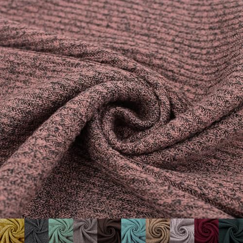 Stylish FABRIC 152,4 cm breiter Rayon-Polyester-Spandex-2x2 Hacci-Rippenstoff, gebürsteter Stoff, Meterware zum Nähen, Bekleidung, Vorhänge, Stirnbänder, Dekorationen, Schule und Heimwerker, Stylish FABRIC 152,4 cm breiter Rayon-Polyester-Spandex-2x2 Hacci-Rippenstoff, gebürsteter Stoff, Meterware zum Nähen, Bekleidung, Vorhänge, Stirnbänder, Dekorationen, Schule und Heimwerker, von Stylish FABRIC