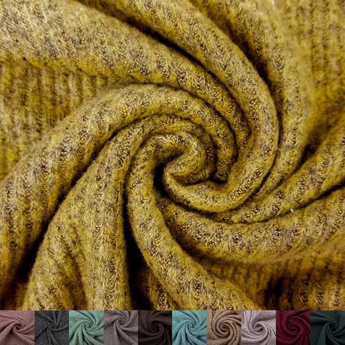 Stylish FABRIC 152,4 cm breiter Rayon-Polyester-Spandex-2x2 Hacci-Rippstoff, gebürsteter Stoff, Meterware zum Nähen, Bekleidung, Vorhänge, Stirnbänder, Dekorationen, Schule und Heimwerken, Banane, 91 Stylish FABRIC 152,4 cm breiter Rayon-Polyester-Spandex-2x2 Hacci-Rippstoff, gebürsteter Stoff, Meterware zum Nähen, Bekleidung, Vorhänge, Stirnbänder, Dekorationen, Schule und Heimwerken, Banane, 91 von Stylish FABRIC