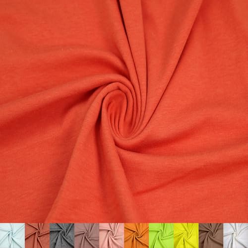 Stylish FABRIC 152,4 cm breiter Viskose-Modal-Spandex-Jersey-Strickstoff, Meterware (225 g/m²), mittelschwer, 4-Wege-Stretch, atmungsaktiv, für T-Shirts, Leggings, Bekleidung und Bastelarbeiten, von Stylish FABRIC