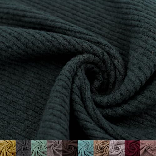 Stylish FABRIC 152,4 cm breiter Viskose-Polyester-Spandex-2 x 2 Hacci-Rippenstoff, gebürsteter Stoff, Meterware zum Nähen, Bekleidung, Vorhänge, Stirnbänder, Dekorationen, Schule und Heimwerker, Stylish FABRIC 152,4 cm breiter Viskose-Polyester-Spandex-2 x 2 Hacci-Rippenstoff, gebürsteter Stoff, Meterware zum Nähen, Bekleidung, Vorhänge, Stirnbänder, Dekorationen, Schule und Heimwerker, von Stylish FABRIC
