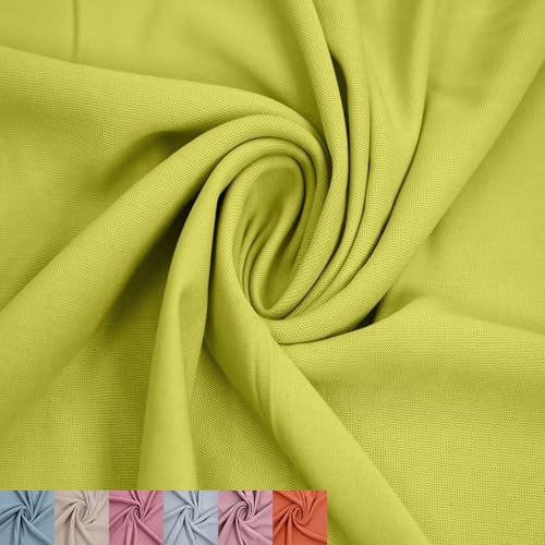 Stylish FABRIC 152,4 cm breiter sandgewaschener Modal-Polyester-Jersey-Strickstoff, 165 g/m², leicht, weich und atmungsaktiv mit einem kuproartigen Gefühl, ideal für Bekleidung, T-Shirts und von Stylish FABRIC