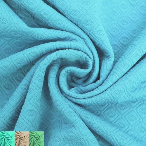 Stylish FABRIC 152,4 cm einfarbiger Jacquard-Strickstoff, Meterware – dehnbares Poly-Spandex, 260 g/m² – weich und langlebig für Polstermöbel, Heimdekoration, Bekleidung, Handwerk und DIY-Projekte Stylish FABRIC 152,4 cm einfarbiger Jacquard-Strickstoff, Meterware – dehnbares Poly-Spandex, 260 g/m² – weich und langlebig für Polstermöbel, Heimdekoration, Bekleidung, Handwerk und DIY-Projekte von Stylish FABRIC