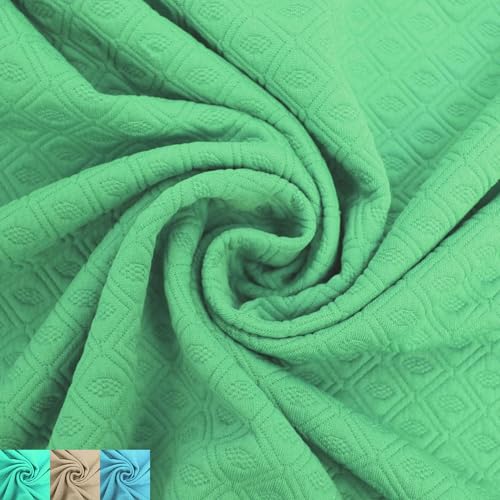 Stylish FABRIC 152,4 cm einfarbiger Jacquard-Strickstoff, Meterware – dehnbares Poly-Spandex, 260 g/m² – weich und langlebig für Polsterung, Heimdekoration, Bekleidung, Handwerk und DIY-Projekte, 9,1 Stylish FABRIC 152,4 cm einfarbiger Jacquard-Strickstoff, Meterware – dehnbares Poly-Spandex, 260 g/m² – weich und langlebig für Polsterung, Heimdekoration, Bekleidung, Handwerk und DIY-Projekte, 9,1 von Stylish FABRIC