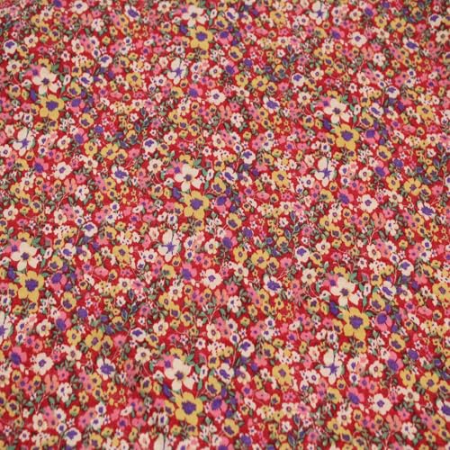 Stylish FABRIC Jersey-Strickstoff, 152,4 cm breit, Poly-Viskose, Spandex, bedruckt, für Bekleidung, Stirnbänder, Accessoires, Dekorationen und DIY-Projekte, Rotgold, 4,5 m Stylish FABRIC Jersey-Strickstoff, 152,4 cm breit, Poly-Viskose, Spandex, bedruckt, für Bekleidung, Stirnbänder, Accessoires, Dekorationen und DIY-Projekte, Rotgold, 4,5 m von Stylish FABRIC