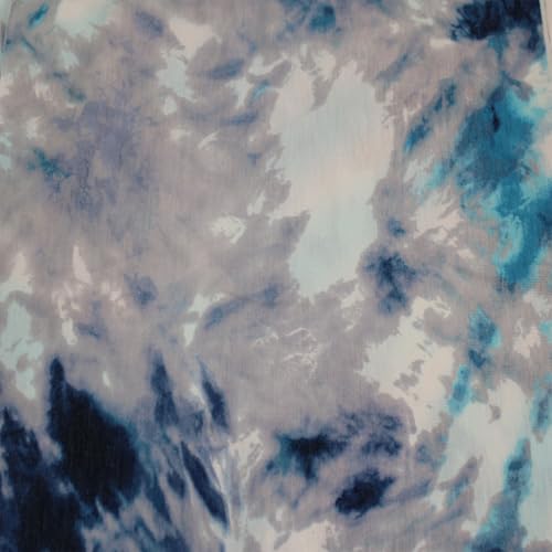 Stylish FABRIC Jersey-Strickstoff, 152,4 cm breit, Polyester, Viskose, Spandex, bedruckt, für Bekleidung, Stirnbänder, Accessoires, Dekorationen und DIY-Projekte, Marineblau, Aquamarin, 2 m Stylish FABRIC Jersey-Strickstoff, 152,4 cm breit, Polyester, Viskose, Spandex, bedruckt, für Bekleidung, Stirnbänder, Accessoires, Dekorationen und DIY-Projekte, Marineblau, Aquamarin, 2 m von Stylish FABRIC