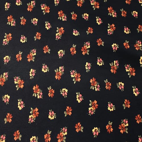 Stylish FABRIC Marokkanischer Stoff, 147,3 cm breit, bedruckt, 100% Polyester, kein Stretch, ideal für Bekleidung, Röcke, Kleider, Stirnbänder, Accessoires, Heimdekoration und DIY-Projekte, schwarzer Stylish FABRIC Marokkanischer Stoff, 147,3 cm breit, bedruckt, 100% Polyester, kein Stretch, ideal für Bekleidung, Röcke, Kleider, Stirnbänder, Accessoires, Heimdekoration und DIY-Projekte, schwarzer von Stylish FABRIC