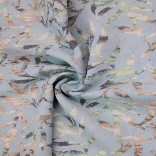 Stylish FABRIC Marokkanischer Stoff, 147,3 cm breit, bedruckt, 100% Polyester, kein Stretch, ideal für Bekleidung, Röcke, Kleider, Stirnbänder, Accessoires, Heimdekoration und DIY-Projekte, blaues Stylish FABRIC Marokkanischer Stoff, 147,3 cm breit, bedruckt, 100% Polyester, kein Stretch, ideal für Bekleidung, Röcke, Kleider, Stirnbänder, Accessoires, Heimdekoration und DIY-Projekte, blaues von Stylish FABRIC