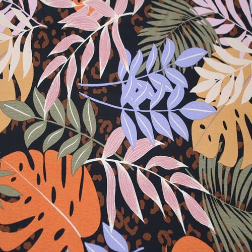 Stylish FABRIC Marokkanischer Stoff, 147,3 cm breit, bedruckt, 100% Polyester, kein Stretch, ideal für Bekleidung, Röcke, Kleider, Stirnbänder, Accessoires, Heimdekoration und DIY-Projekte, schwarz Stylish FABRIC Marokkanischer Stoff, 147,3 cm breit, bedruckt, 100% Polyester, kein Stretch, ideal für Bekleidung, Röcke, Kleider, Stirnbänder, Accessoires, Heimdekoration und DIY-Projekte, schwarz von Stylish FABRIC